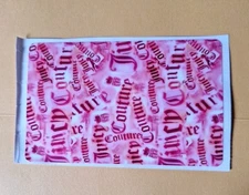 Juicy Couture Credit Debit Card Skin Sticker FULL COVER STICKER NO CHIP CUTOUT 