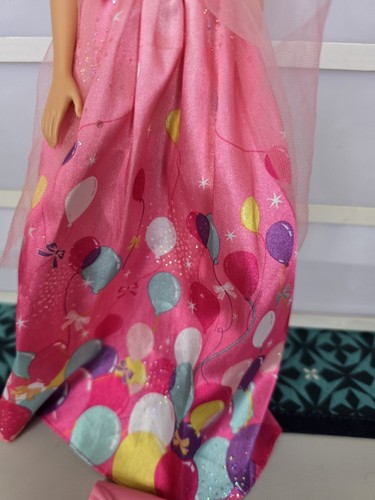 Barbie Doll 2015 Dressed In Birthday Gown - Picture 9 of 9