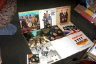 THE BEATLES 9 LP LOT w SGT PEPPER, REVOLVER, YESTERDAY & TODAY, WHITE ALBUM