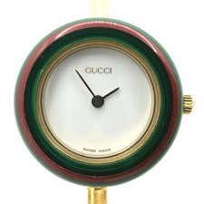 GUCCI Change Bezel 11/12.2 Watch 9 colors Quartz Gold Working Authentic no box