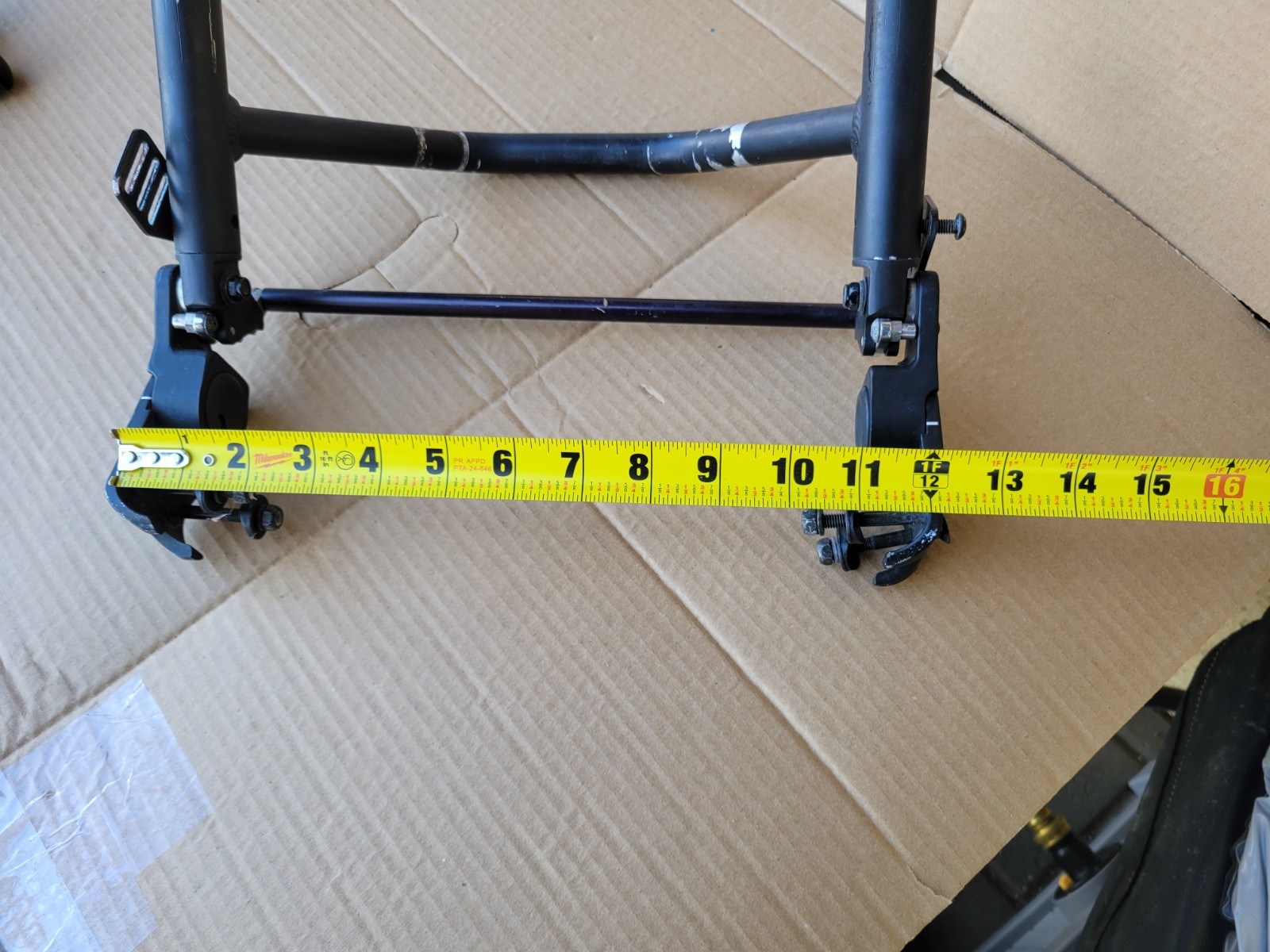 Tilite Wheelchair Backrest 12" Wide For 1-1/4" Diameter ZR ZRA Aero Z Backrest