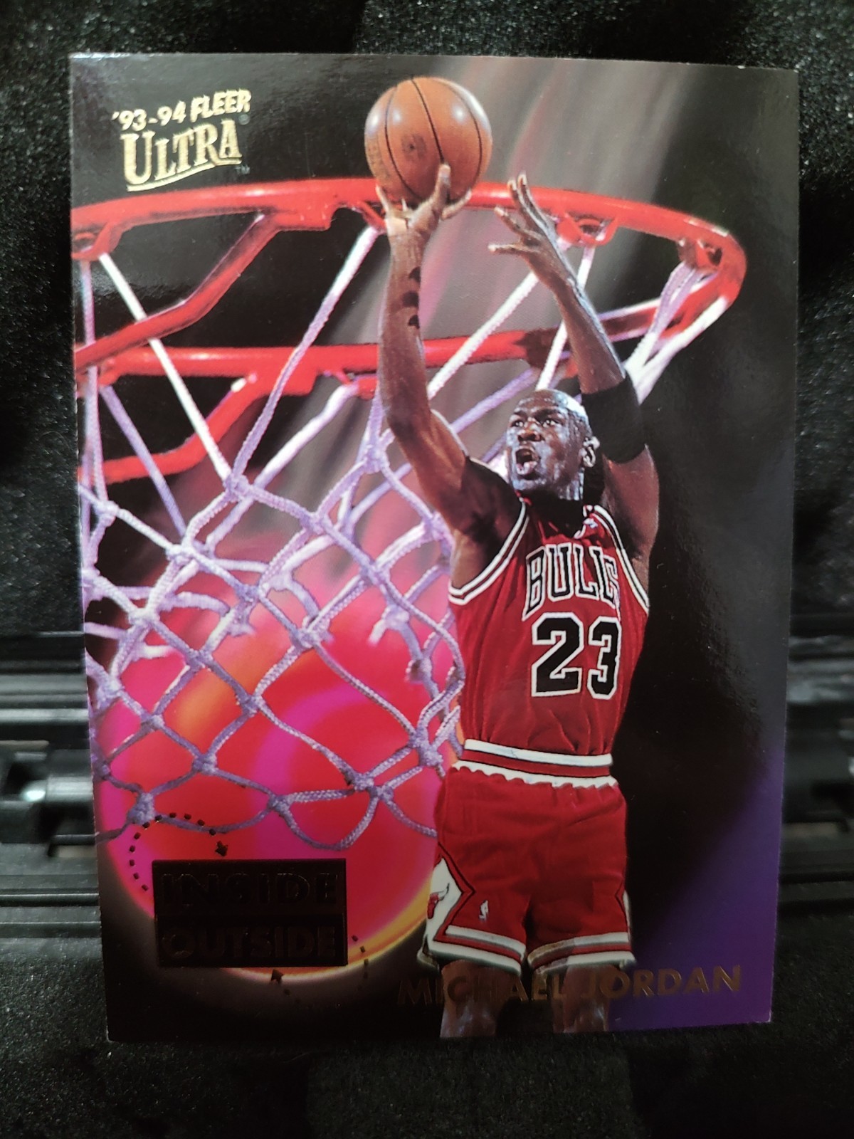 1993-94 Fleer Ultra Michael Jordan Inside Outside #4 Bulls