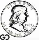 1963 Franklin Half Dollar Proof, Premium Quality Superb Gem PR++