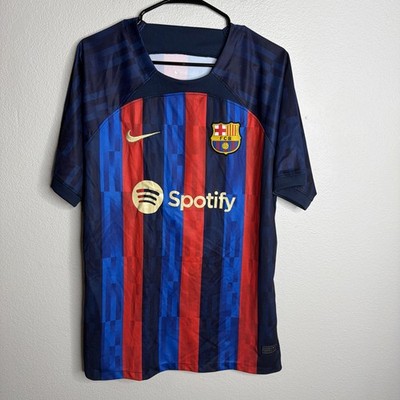 Barcelona 2022 2023 Home Football Shirt Jersey Gavi #30 Nike