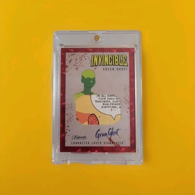 Invincible - Green Ghost Signapatch Card #599 1/1   1 Of 1