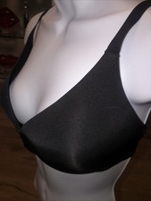 SKIMS Wireless Form Push Up Plunge Bra Size 34 DD BR-WRL-1891 Onyx NWT 76