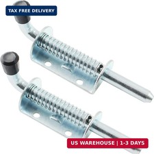 2 Pcs 5 Inch Spring Loaded Latch Pin, Heavy Duty Carbon Steel Barrel