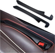 2 Pack Car Seat Gap Filler Organizer Universal Interior Storage for Phone Key