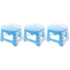  3 PCS Toilet Stool Foldable Height Adjustable Step for Toddlers Folding Kids