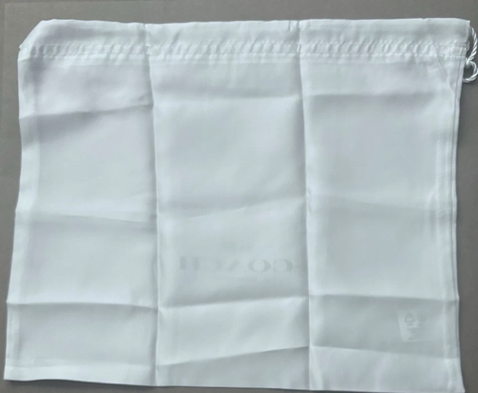 "Cubierta para bolsa antipolvo Coach mediana con cordón nueva 22"" X 18""" Foto 2 de 2