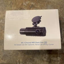 4K 3 Channel Wif Dash Cam X5