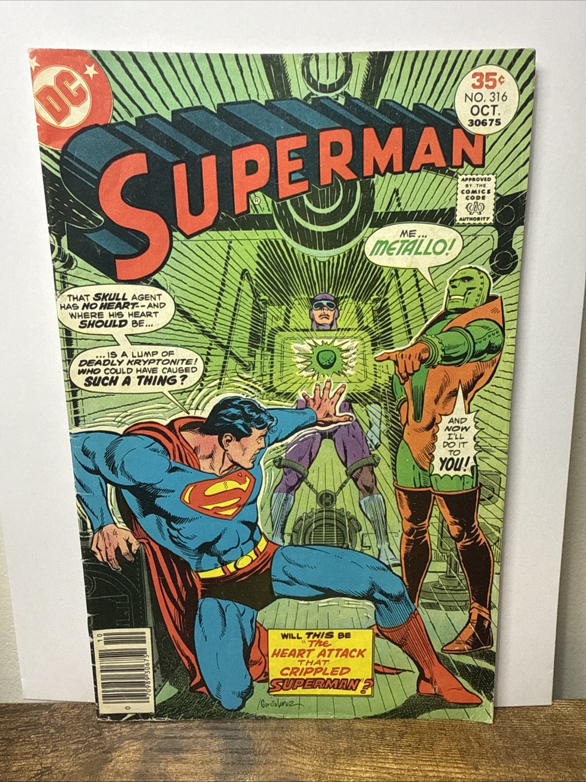 💥Superman #316 (DC Comics October 1977)