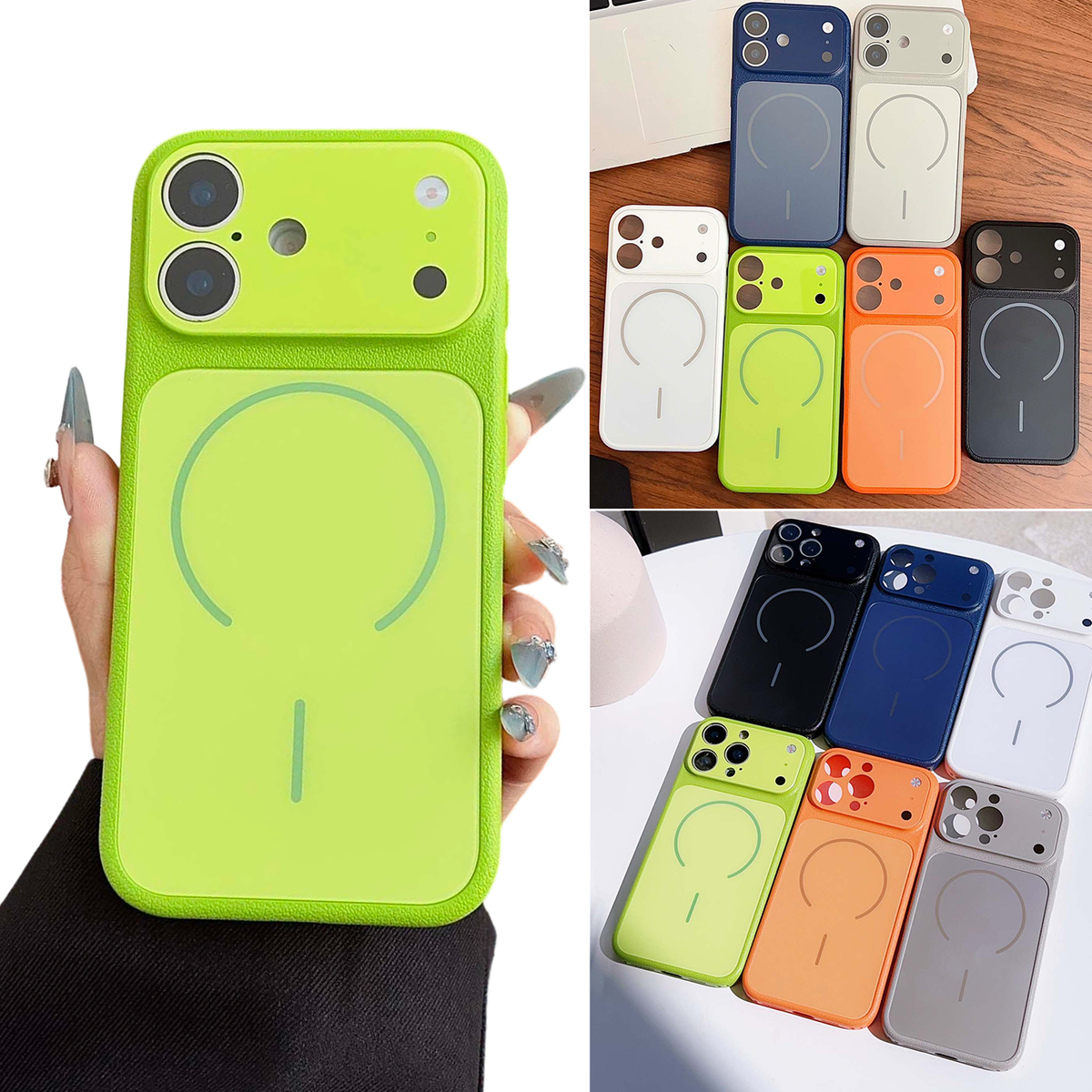 familiar iPhone 13/14 Pro ケース Full Lens Cover Mag safe Case For iPhone 13 14 15 16 Pro Max Turn