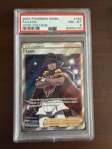 Leon graded PSA 8 for sale on eBay