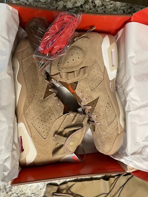Air Jordan 6 Retro X Travis Scott British Khaki 2021 - US Men's