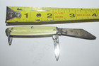 Vintage Hammer Cream Handle Pocket Knife Pocketknife 3.75" — photo 3