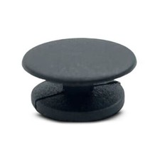 Befestigung an Pins Clogs Schuh Pin Anstecker f&uuml;r Crocs Schwarz