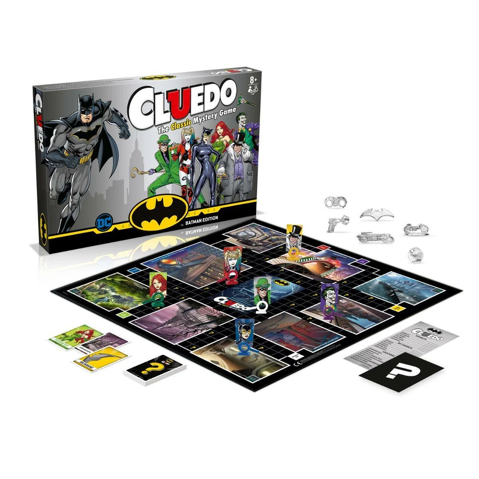 Batman Cluedo Mystery Board Game - Image 2 of 4