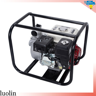 #ad 2inch 6.5 HP 4 Stroke Gasoline Semi Trash Water Pump High Pressure Transfer Pump $145.99
