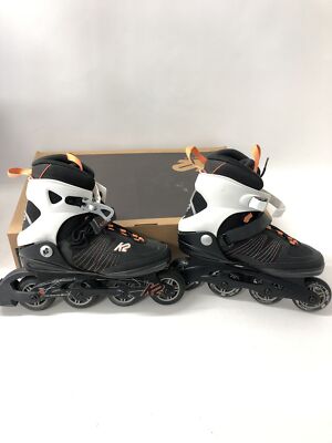 K2 Damen Inline Skates Alexis 80, Schwarz-Orange, Größe 100, Softboot-Design