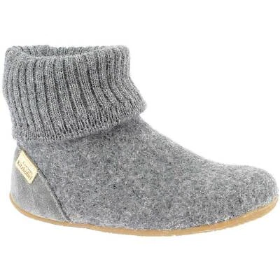 LIVING KITZBÃ¼HEL Living Kitzbühel Hüttenschuh Uni Unisex Hohe Hausschuhe Grau