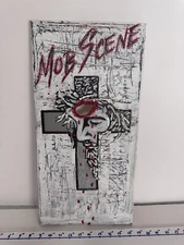 Vibrant Abstract Acrylic Pour Painting - Modern Wall Art - Resin Coated