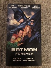 Batman Forever VHS - Val Kilmer, Jim Carrey - 1995