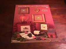 Saltbox and Critters (134 Cross-stitch)