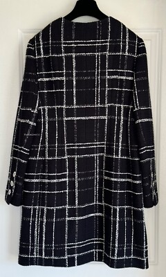 リア.シャネル.CHANEL.黒色ジャケット40 CHANEL】シャネル『ココマークボタン ジャケット size40』レディース 1