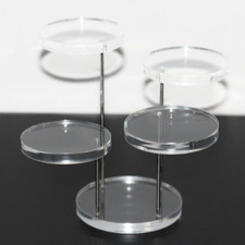 Acryl Ständer, Schmuck Ring Puppe Spielzeug Display Rack Modell Organizer Rund