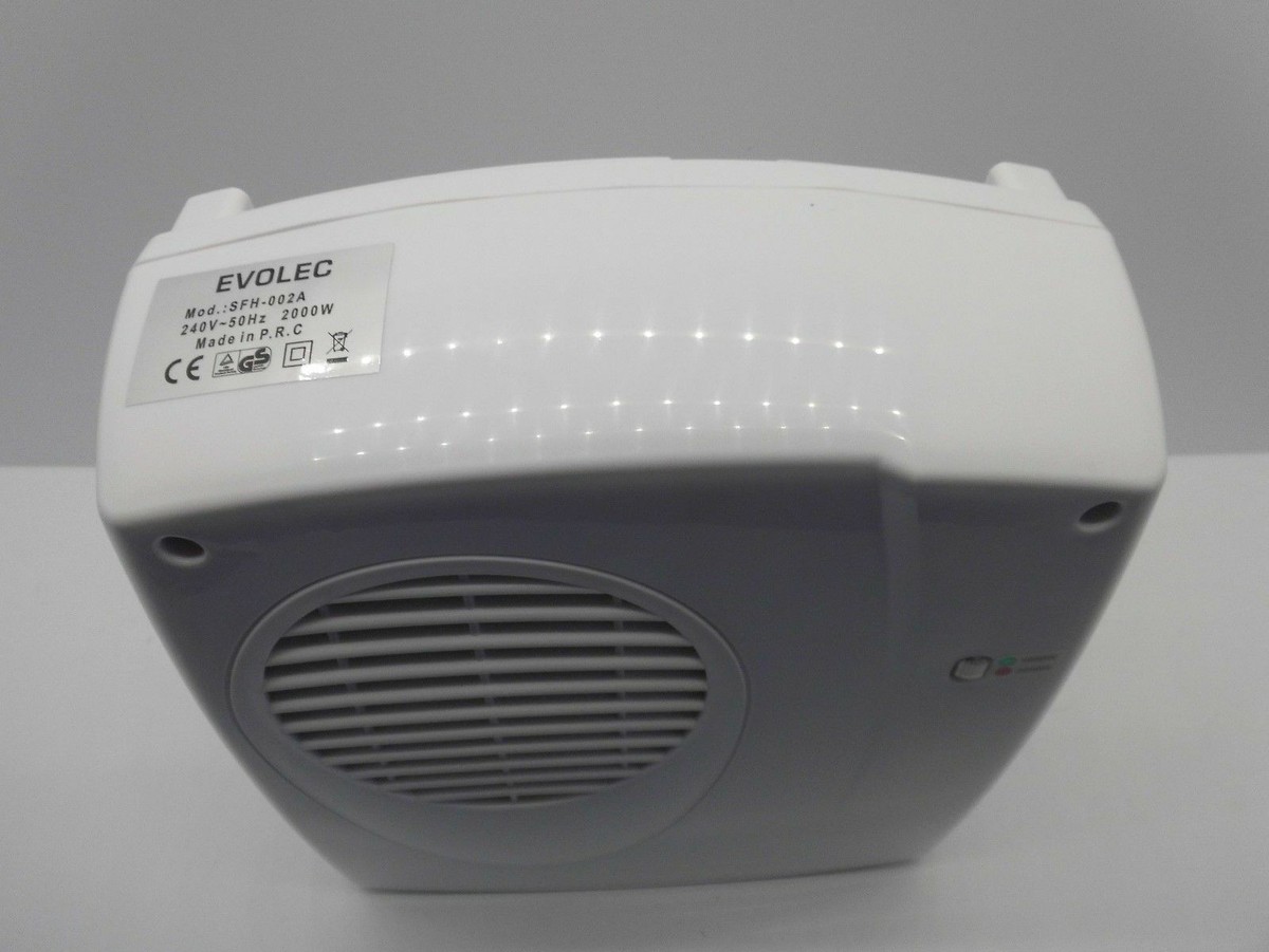 EVOLEC SFH002A/T 2KW ENERGY SAVING WALL MOUNTED DOWNFLOW BATHROOM HEATER  TIMER | eBay