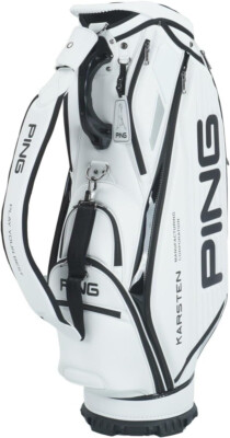 PING Golf Men's Caddy Bag AUTHENTIC ONE 9.5 x 47 inch 4.3kg White