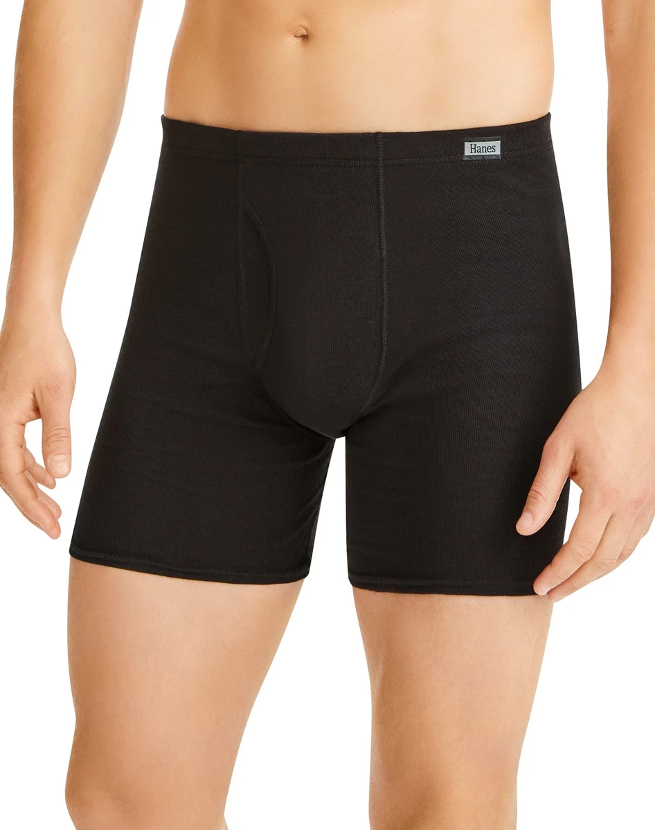 Hanes 6 pack Boxer Briefs Men s Tagless Cool Comfort Soft