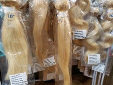 HUMAN BUNDLE HAIR NATURAL Color 613 10"-30"