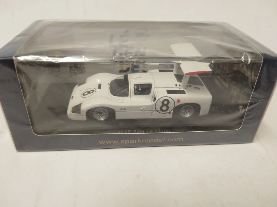 Spark Chaparral 2F #8 Jennings - Johnson 24H Le Mans 1967 1/43 S9445 Foto 2 de 3