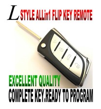 Ls-key Style Flip Key Remote For 2001-2006 Ls430 Keyless Entry Jdm Chip Hyq12bbk