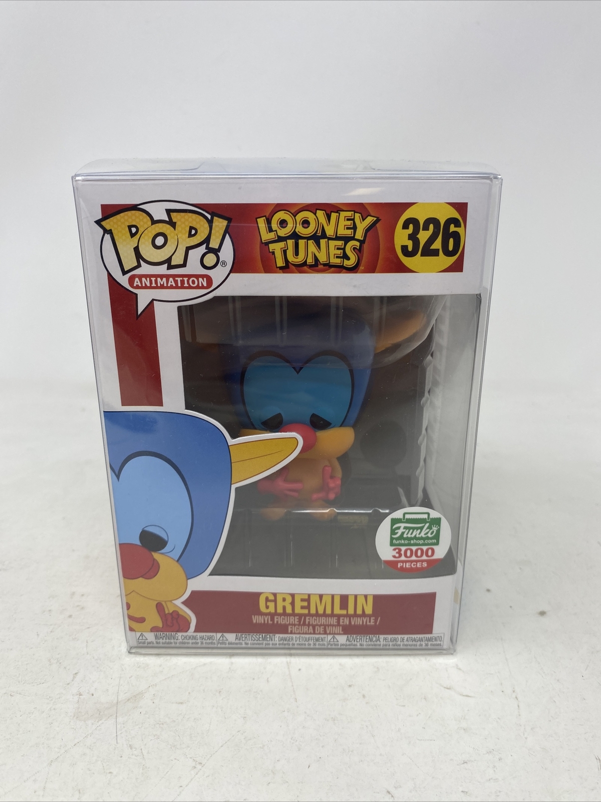 Figura De Vinilo Funko Pop Gremlin 326 Looney Tunes Con Protector