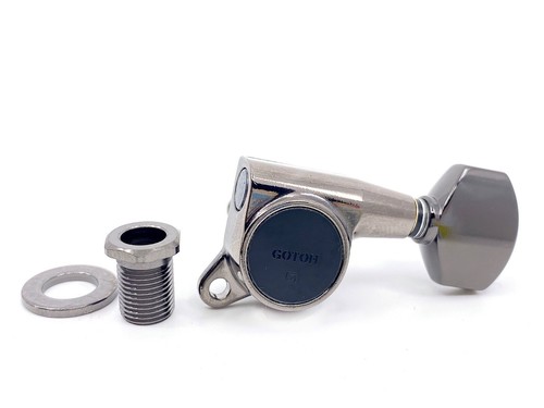 Gotoh SG381-07C Electric Guitar Tuners Chrome 6L - Made in Japan - Picture 2 of 6