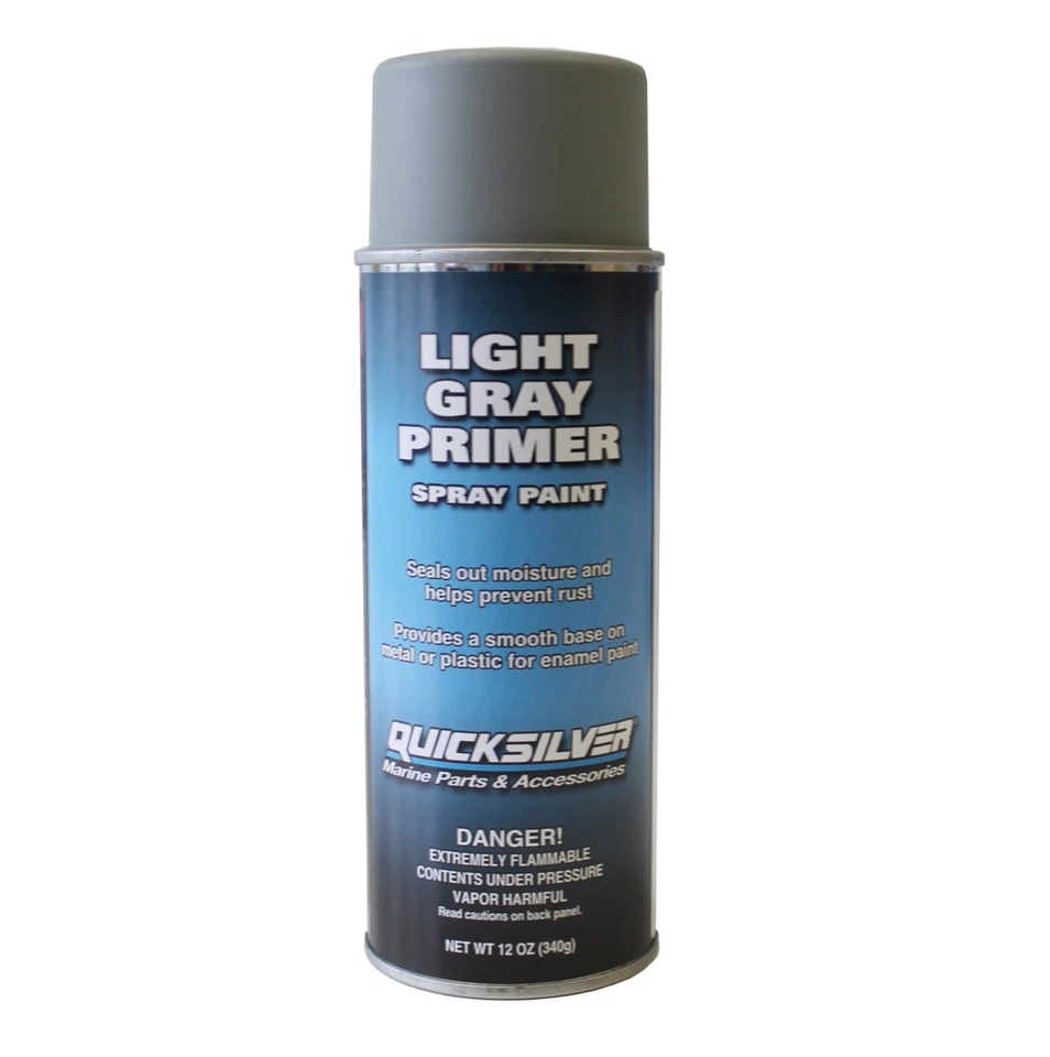 400ml Mercury Quicksilver Light Gray Primer Farbe Lack 92-8M0185748 Spray