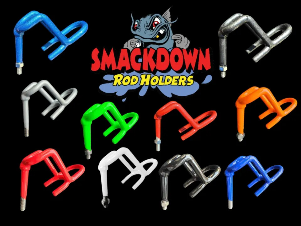 Smackdown Rod Holders with Angles Positions for Fishing Catfishing  Boats - Main Image
