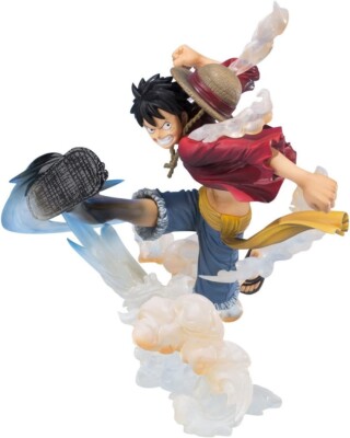 Used Figuarts ZERO ONE PIECE Monkey D Luffy Gomugomu No Hawk Whip Figure