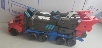 TRANSFORMERS: ROBOTS IN DISGUISE RID MEGA 3 STEP CHANGER OPTIMUS PRIME LOOSE! L2