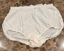 NWOT VTG 80s 90s retro granny panties Size 7 Sissy Silky HTF