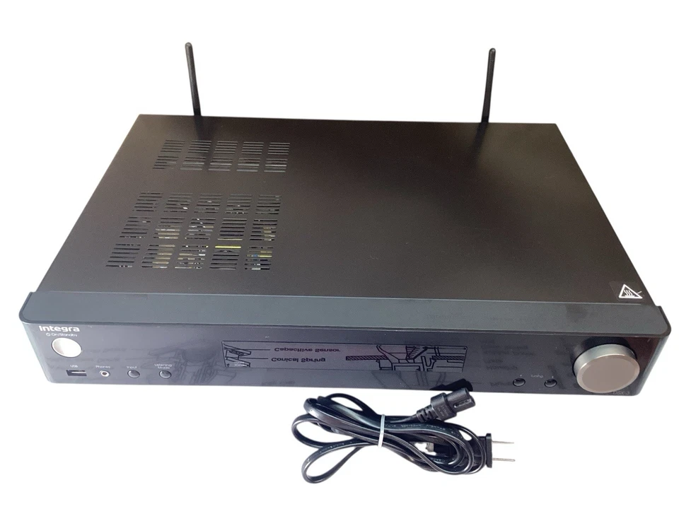 INTEGRA DSX-3 -5.1 Slim Network A/V Surround Receiver Atmos, 4K,Tested NO Remote - Image 2 of 4