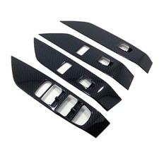 Für Jaguar E-Pace 2017-2019 Fensterheber Blende Carbon