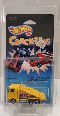 Hot Wheels 1987 Crack-Ups Wreckin' Rig W/HTF protector