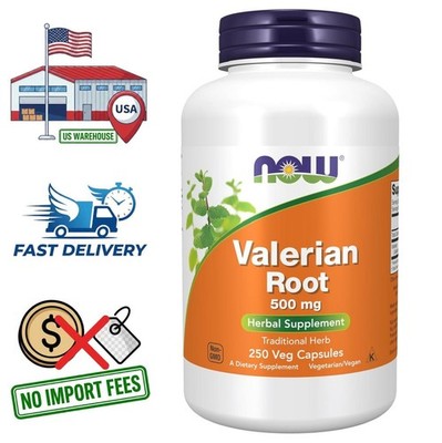 Valerian Root 500mg | 250 Capsules | 4 Month Supply