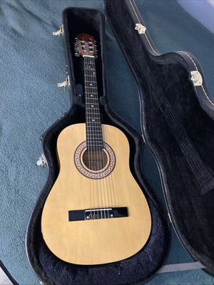 #ad #ad Children’s Nylon String Excel Guitar Model #ex36n Hard Shell Case Included $150.00