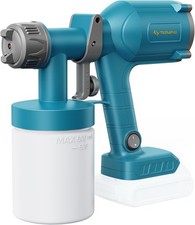 Tilswall Cordless Paint Sprayer, Ultra-Light Electric Spray Gun Compatible