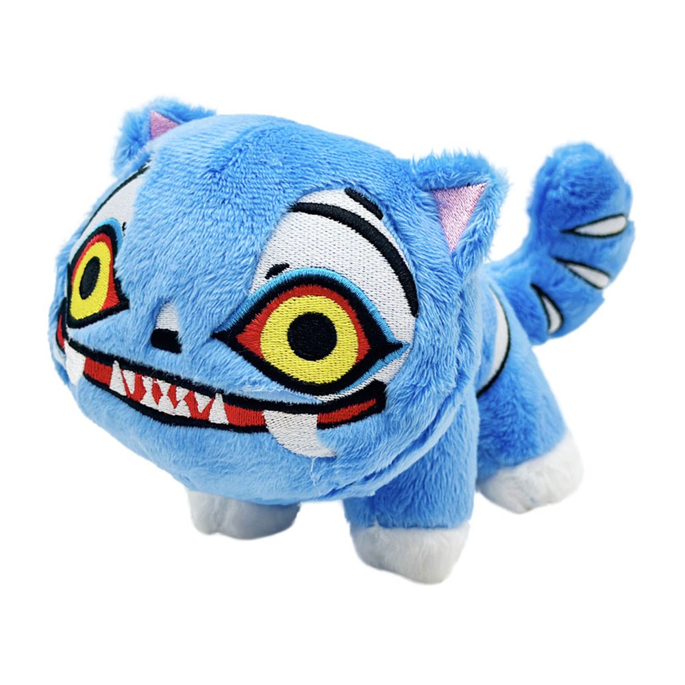 18cm Derpy Tiger Plush Toy, Funny Stuffed Animal, Cute Gift for Kids & Collector